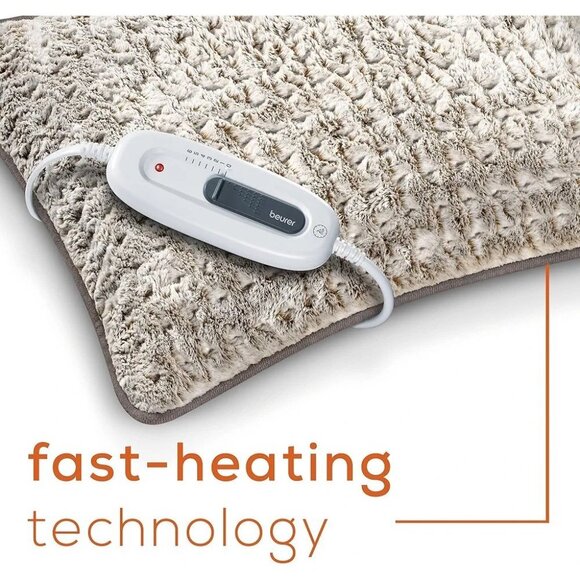 Beurer Ultra-Plush Heated Pillow UHP48N Lumbar Support Back Pain Relief New - Picture 8 of 16